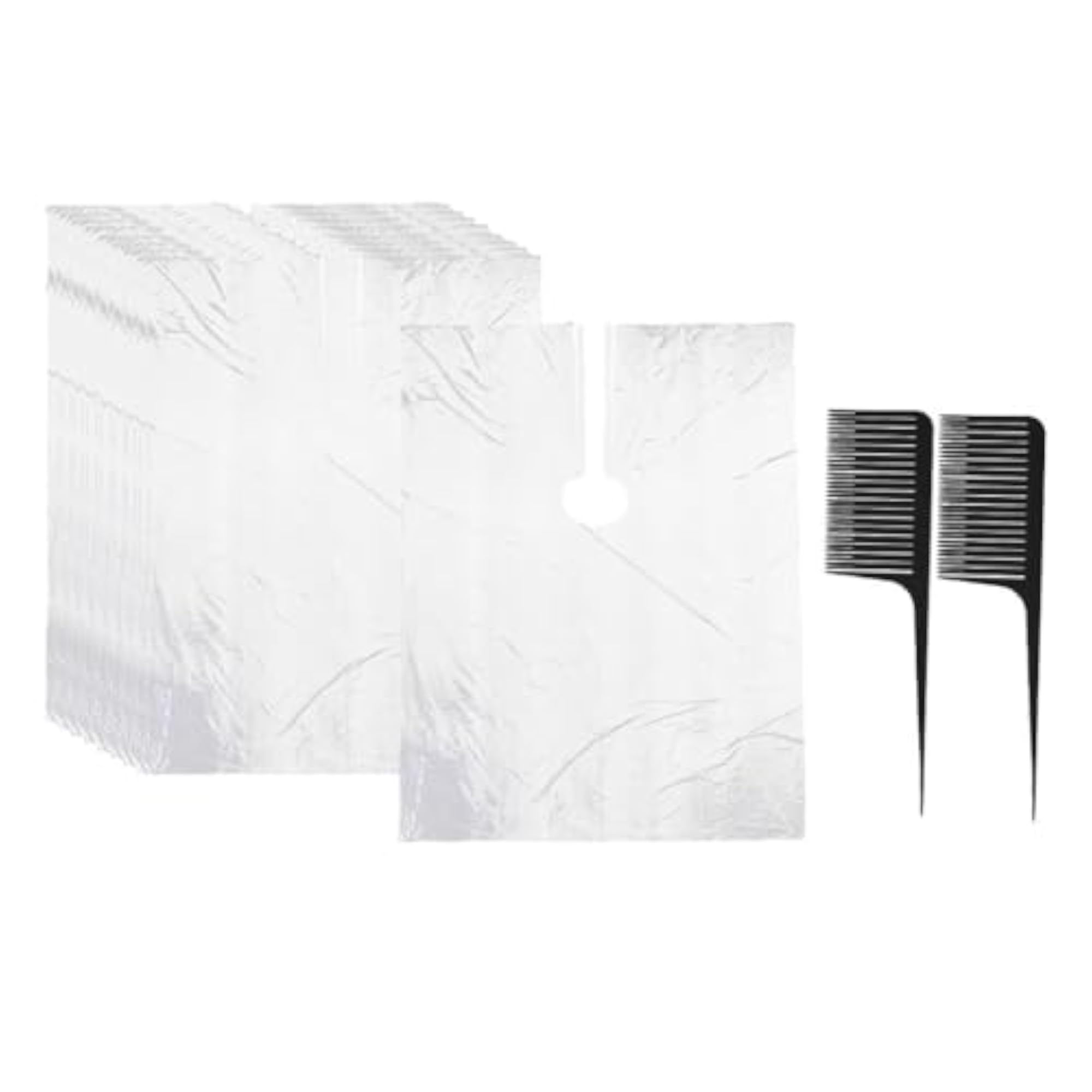 BNF® 50 Pcs Hairdressing Cutting Capes with Combs